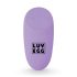 Huevo Vibrador XL LUV - con control remoto recargable (lila)