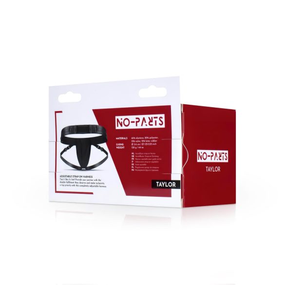 No-Parts Taylor - arnés ajustable con doble anillo O (S-L)