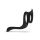 Easytoys Pleasure Ring - anillo flexible para pene y testículos (negro)