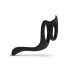 Anillo de Placer Easytoys - anillo elástico para pene y testículos (negro)
