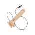 Real Fantasy Conrad - Vibrador con ventosa - 20 cm (natural)