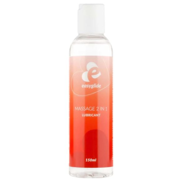 EasyGlide 2en1 - Lubricante y Gel de Masaje a Base de Agua (150ml)