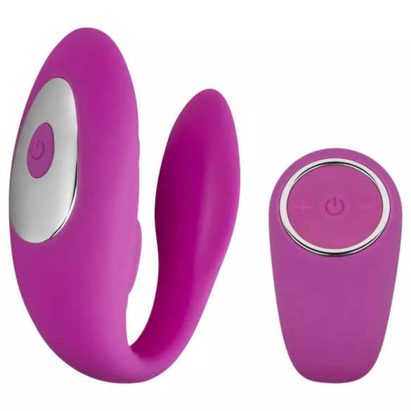 Easytoys - vibrador para pareja inalámbrico e impermeable - silicona rosa