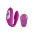 Easytoys Tap Dancer - Vibrador de pareja impermeable con control remoto (rosa)