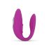 Easytoys Tap Dancer - Vibrador de pareja impermeable con control remoto (rosa)