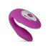 Easytoys Tap Dancer - Vibrador de pareja impermeable con control remoto (rosa)