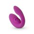 Easytoys Tap Dancer - Vibrador de pareja impermeable con control remoto (rosa)
