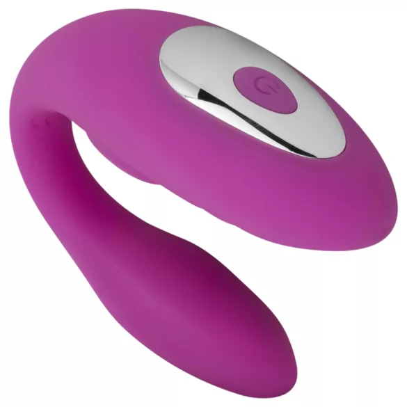 Easytoys - vibrador para pareja inalámbrico e impermeable - silicona rosa