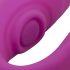 Easytoys Tap Dancer - Vibrador de pareja impermeable con control remoto (rosa)