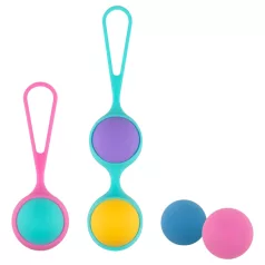 PMV20 Vita - bolas Kegel ajustables - set multicolor