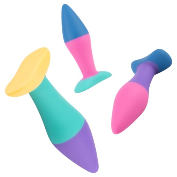 PMV20 Koda - set de plugs anales - silicona - colores variados