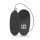 LUV EGG - Huevo vibrador radiorrecargable (negro)