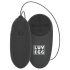 LUV EGG - huevo vibrador recargable control remoto - silicona negra