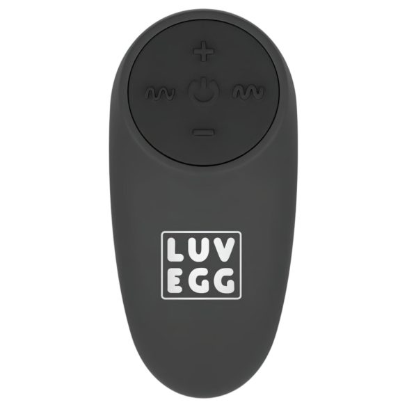 LUV EGG - huevo vibrador recargable control remoto - silicona negra