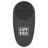 LUV EGG - huevo vibrador recargable control remoto - silicona negra