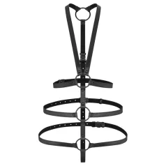 Bedroom Fantasies - arnés de restricción - negro