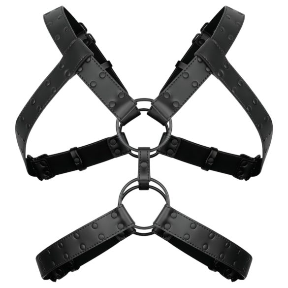 Bedroom Fantasies Rocco - top de red erótica - negro - talla S-XL