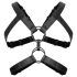 Fantasías de Dormitorio Rocco - Top Ajustado (Negro) - Tallas S-XL