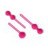 Juego de Bolas de Amor Easytoys - Set de Geisha de 3 Piezas (rosa)