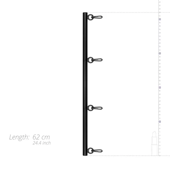 Bedroom Fantasies - barra separadora ajustable - metal negro