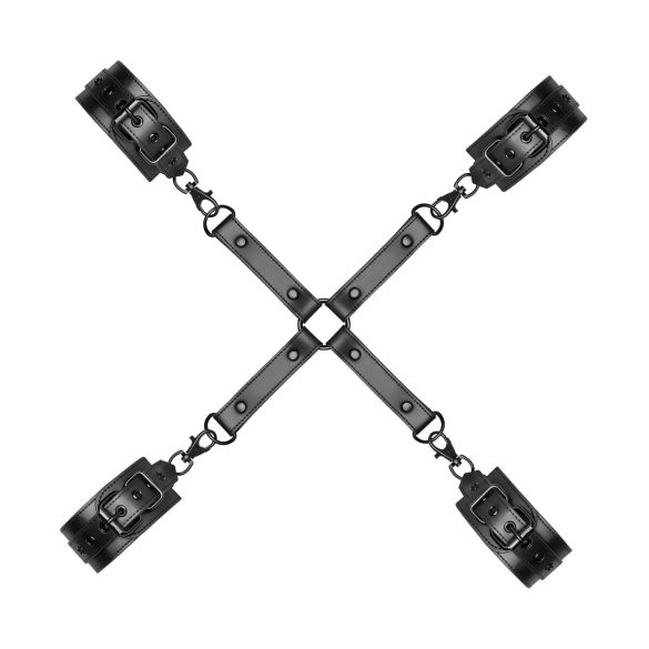 Bedroom Fantasies - esposas negras para muñecas y tobillos