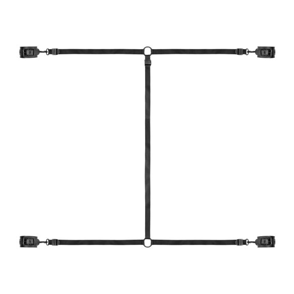 Bedroom Fantasies - set de ataduras para cama - negro