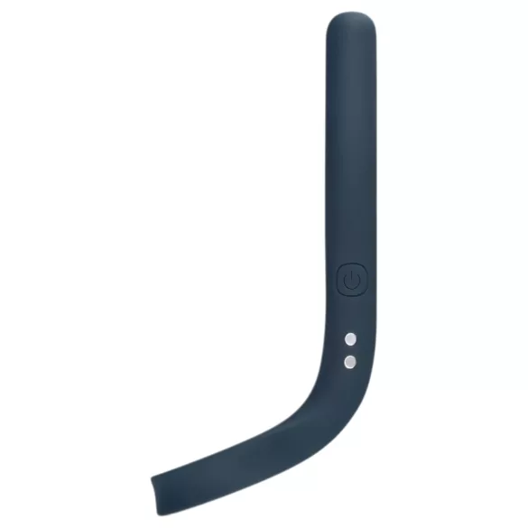 Boners - anillo peneano recargable con vibrador para testículos - silicona azul