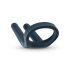 Anillo vibrador con estimulador azul