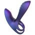 Hueman Infinity Ignite - anillo vibrador para pene y testículos (morado)