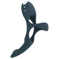   Boners - anillo para pene y testículos con estimulador de clítoris - silicona