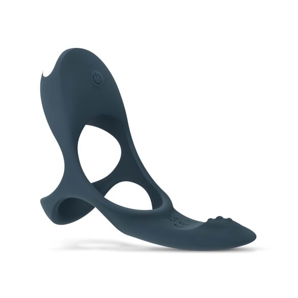 Boners - anillo para pene y testículos con estimulador de clítoris - silicona