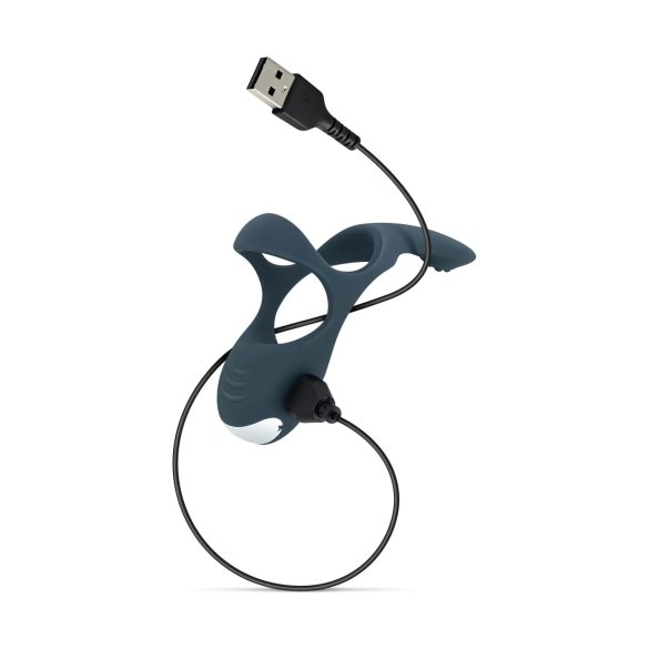 Boners - anillo para pene y testículos con estimulador de clítoris - silicona