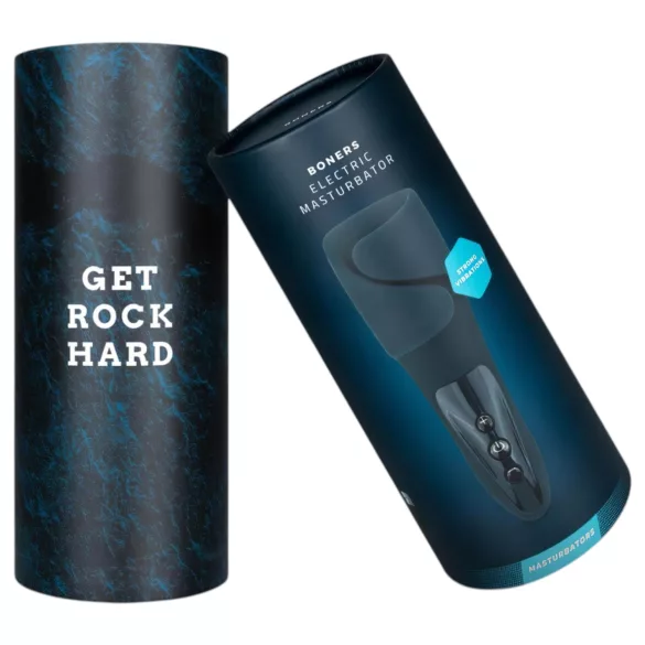 Boners - vibrador para glande recargable impermeable - silicona azul