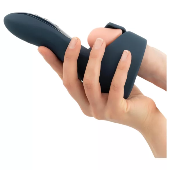 Boners - vibrador para glande recargable impermeable - silicona azul