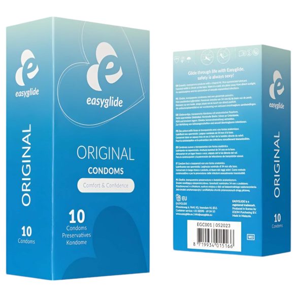 EasyGlide Regular - Preservativos originales - 10 unidades