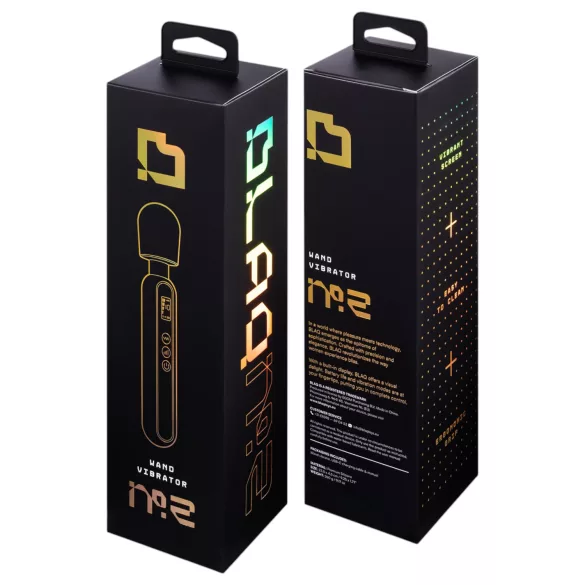 BLAQ - vibrador masajeador digital - silicona negra