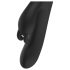 BLAQ - Vibrador digital con brazo y orejitas de conejo (negro)