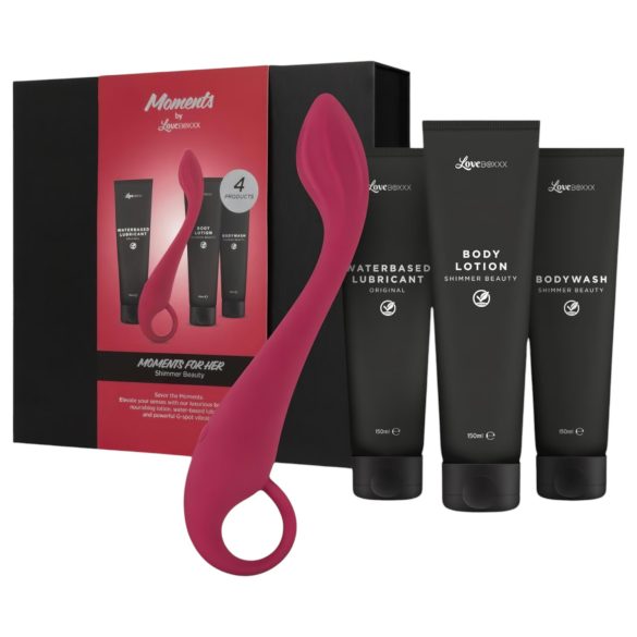 LoveBoxxx Moments - Shimmer Beauty - set de cuidado corporal para mujeres