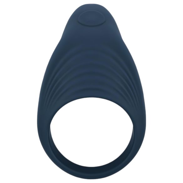 Boners - anillo vibrador recargable para pene - silicona gris
