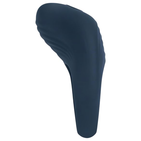 Boners - anillo vibrador recargable para pene - silicona gris