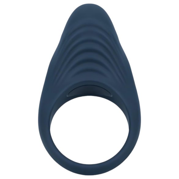 Boners - anillo vibrador recargable para pene - silicona gris