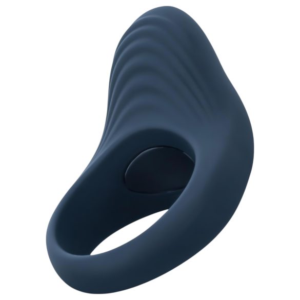 Boners - anillo vibrador recargable para pene - silicona gris