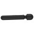 BLAQ - gran vibrador masajeador digital (negro)