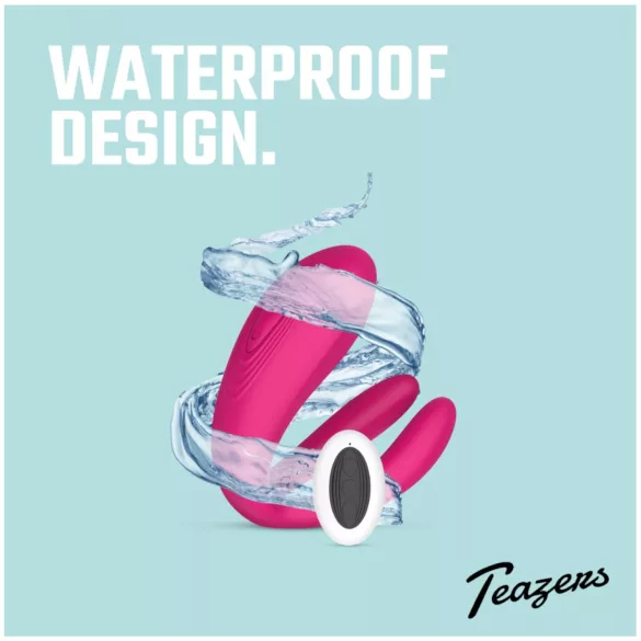 Teazers - vibrador para parejas con 3 motores - silicona rosa