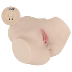 FWB - Evelyn Harris torso vibrador realista (natural)