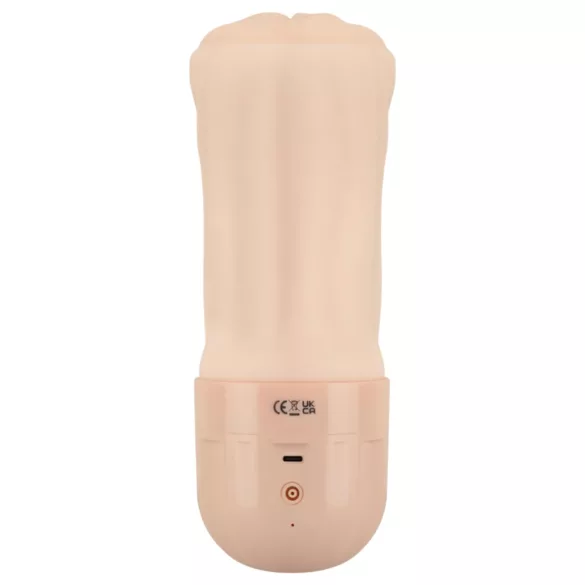 FWB - masturbador masculino realista vibrador succionador silicona color natural