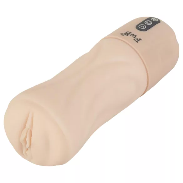 FWB - masturbador masculino realista vibrador succionador silicona color natural