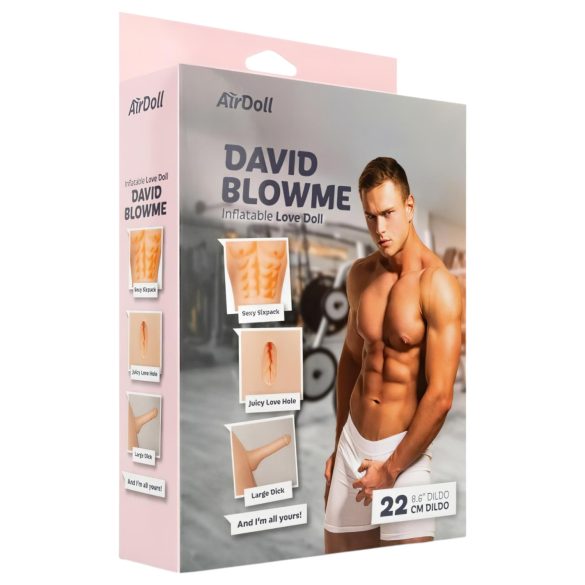 David AirDoll - Hombre inflable (natural)