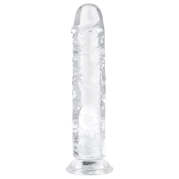 EasyToys - consolador realista - 18 cm - gel transparente