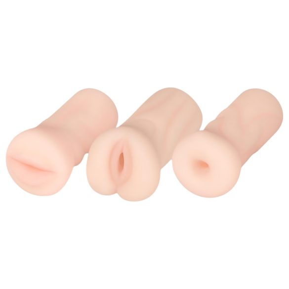 FWB - Set de Masturbador Realista Iris Clark (piel natural)